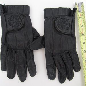 Women's Harley-Davidson Black Leather Gloves, M